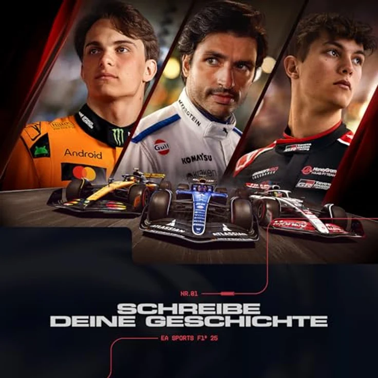 Electronic Arts EA SPORTS F1 25 Standard Edition, Xbox Series X Spiel mit überarbeitetem My Team Modus und Braking Point Kapitel, Deutsch – Bild 2