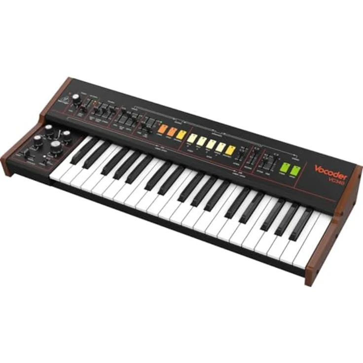 Behringer VC340, Analog Synthesizer und Vocoder mit 37 Tasten, MIDI und USB, kompakte Bauform – Bild 4