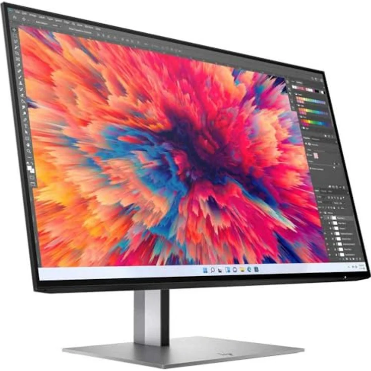 HP Z24Q G3, 24 Zoll QHD IPS Monitor mit 2560 x 1440 Auflösung, 90 Hz, USB-A 3.2, DP und HDMI, ergonomisch einstellbar – Bild 2