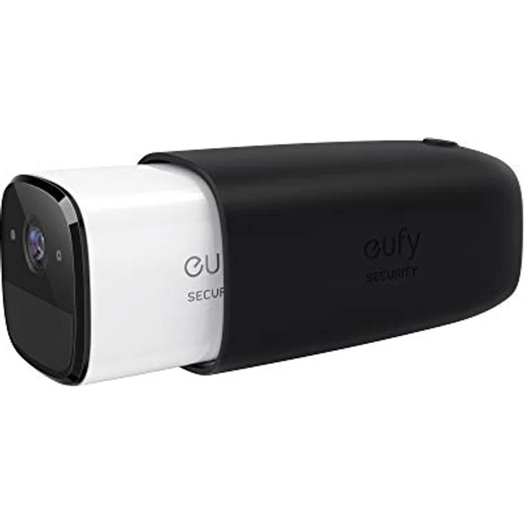 eufy 2er-Set Silikonhüllen für eufycam 1, 2 und 2 Pro, UV- und Regenschutz, Schwarz – Bild 3