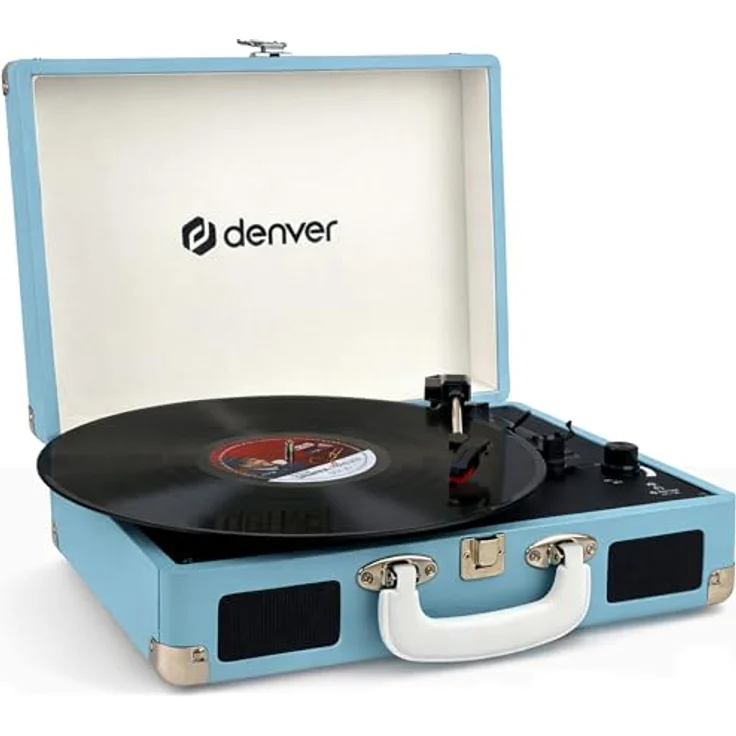 Denver Plattenspieler in blau (VPL-120) – Bild 2