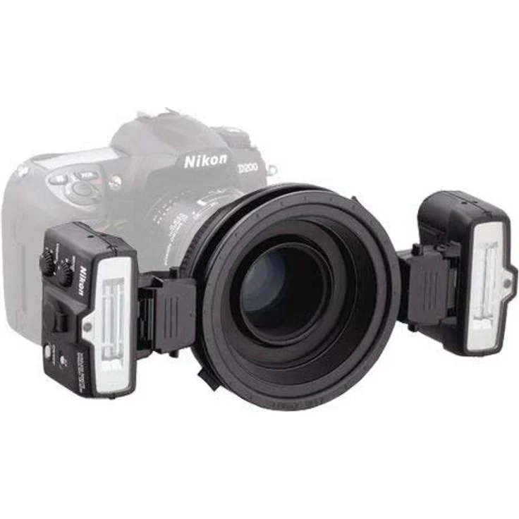 Nikon R1 Makro Blitz KIT, kabelloses Set mit SB-R200 Slave-Blitzgeräten – Bild 3