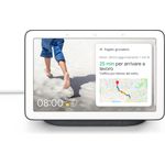 Google Nest Hub (Google Assistant), Smart Speaker, Schwarz, Weiss