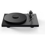Pro-Ject Debut PRO S, Audiophiler Plattenspieler mit 10" S-Shape Tonarm und Pick it S2 C Tonabnehmer, elektronischer Geschwindigkeitsumschaltung, Satin Schwarz