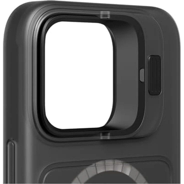 PolarPro iPhone 16 Pro Max LiteChaser 16 BaseCase, Smartphone Hülle mit robustem Fallschutz, Transparent, MagSafe-kompatibel, inkl. abnehmbarem Griff und umklappbarem Schutz – Bild 5