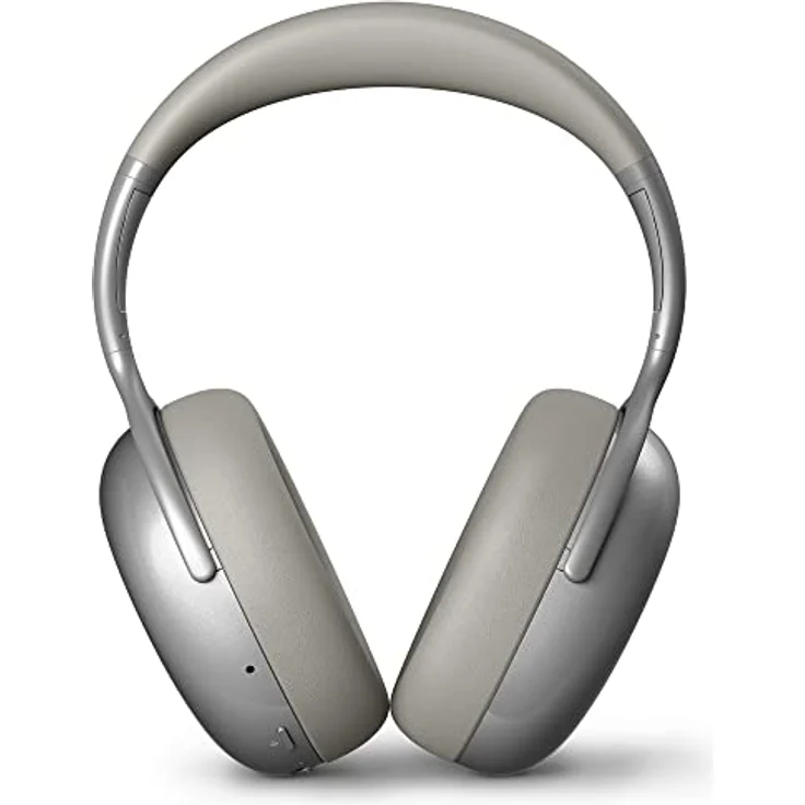 KEF Mu7 Kabelloser Kopfhörer mit aktiver Geräuschunterdrückung, Silver Grey – Bild 2