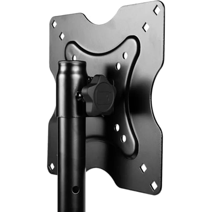 Gator Frameworks GFW-AV-LCD-15, TV-Halterung aus Stahl, schwarz, für Bildschirme bis 65 Zoll, höhenverstellbar von 1092 bis 1854 mm, universelle VESA-Halterung – Bild 4