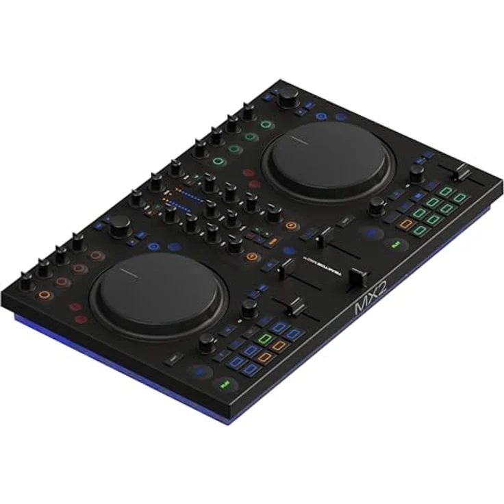 Native Instruments Traktor Mx2, DJ-Controller mit Audiointerface und Traktor Pro 4 Software – Bild 3