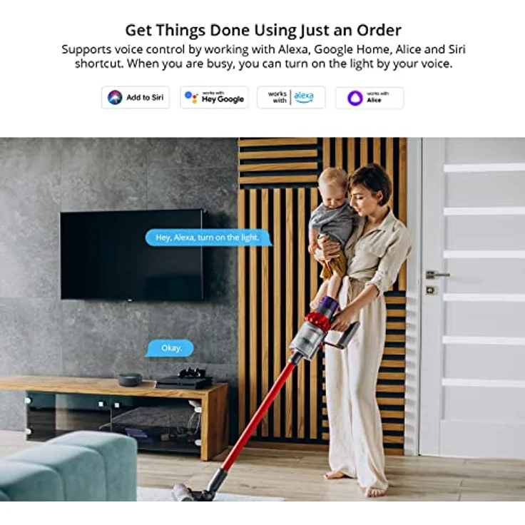 Sonoff Smart 2-Kanal WLAN Wandschalter intelligenter Wandschalter mit 3 Kanälen Schwarz (M5-2C-80) – Bild 6