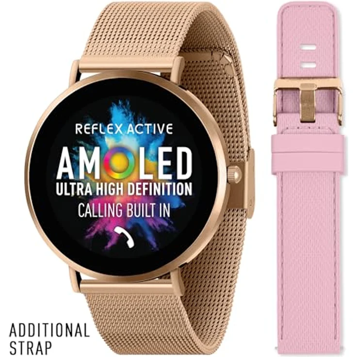 Reflex Active Smart Watch Series 42, Amoled Display, Anruffunktion, Health & Lifestyle Features – Bild 2