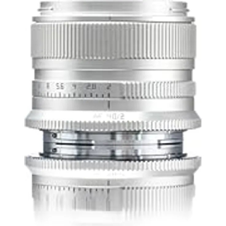 TTArtisan Autofokus 40 mm F2.0 Vollformat-Prime-Objektiv, Metallgehäuse, kompatibel mit Nikon Z-Halterung, Silber