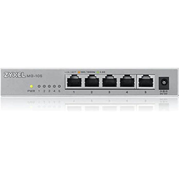 Zyxel MG-105 5 Port 2,5G MultiGig Switch unmanaged – Bild 2
