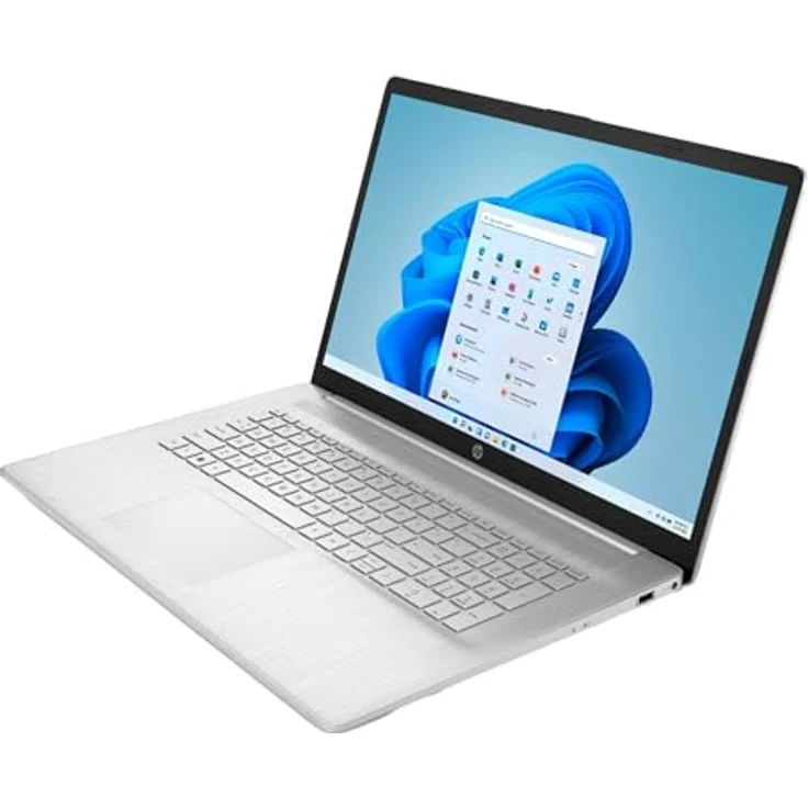 HP Notebook 17-cp0565ng 17,3 Zoll (43,9 cm) Full IPS AMD Ryzen 5 5500U 8 GB 512 GB Windows 11, Silber - Preisvergleich – Bild 3