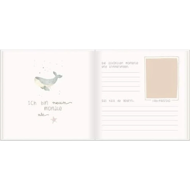 Grafik Werkstatt Fotoalbum Babyalbum mit Stickereien Mein erstes Jahr – Bild 2