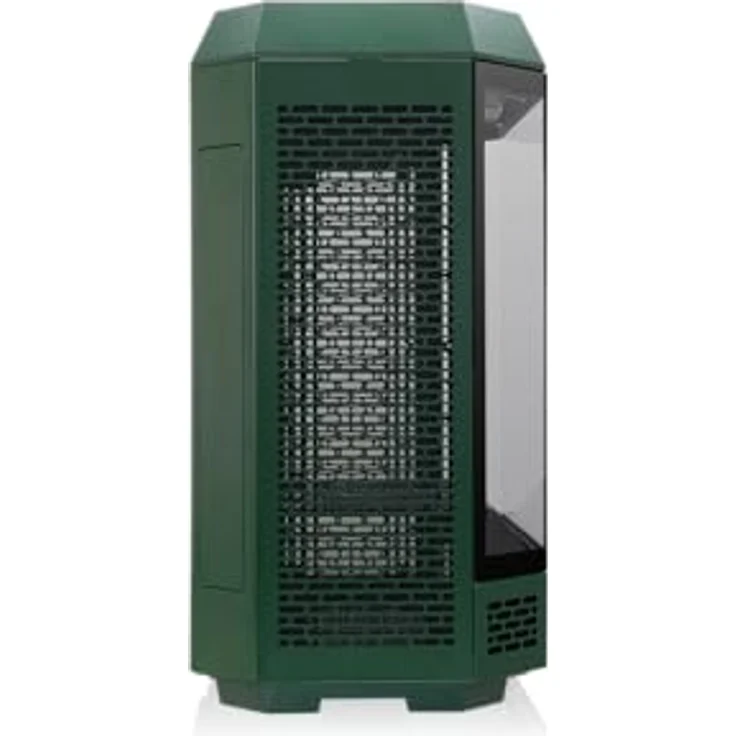 Thermaltake The Tower 600 Mid Tower Chassis | Hidden Connector | Racing Green, PC-Gehäuse mit vertikalem Design und Kühlungsunterstützung bis zu 420 mm AIO-Radiator – Bild 3