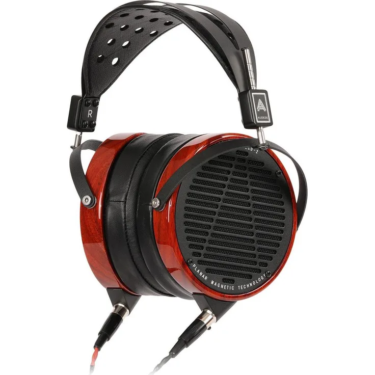Audeze LCD-2 Padauk, Kabelgebundene Kopfhörer mit offener Magnetostat-Technologie, Schwarz