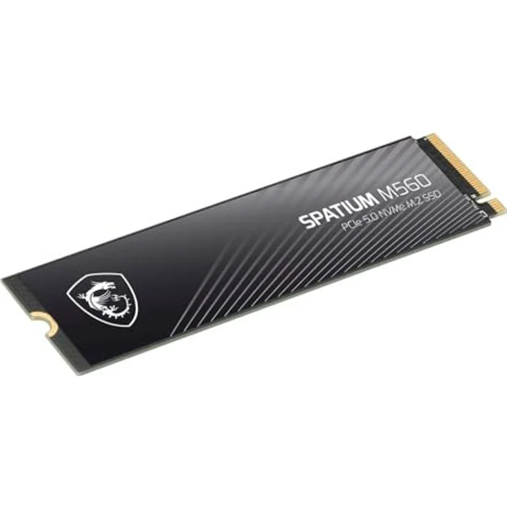 MSI SPATIUM M560 2 TB PCIe 5.0 NVMe M.2 SSD, bis zu 10.300 MB/s Leserate, 8.700 MB/s Schreibrate – Bild 5