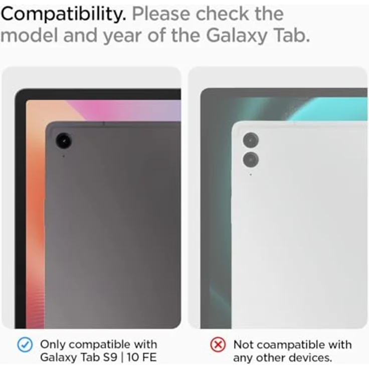 Spigen Rugged Armor Pro Hülle für Samsung Galaxy Tab S10 FE (2025) / Galaxy Tab S9 (2023), Schutzhülle mit S Pen Halter und Ladeunterstützung, Schwarz – Bild 2