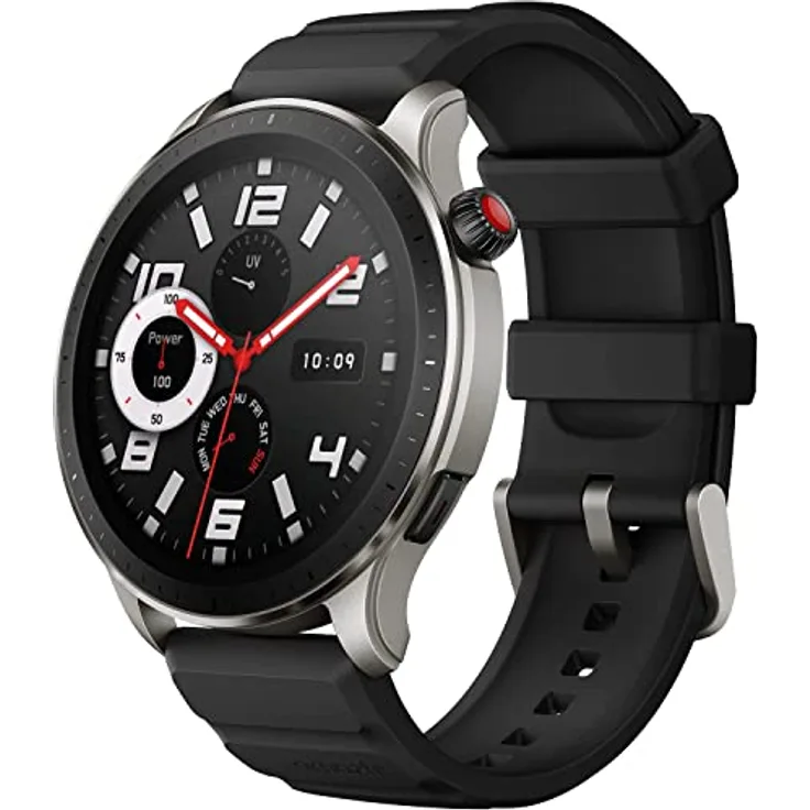 Amazfit GTR 4 Smartwatch mit Telefonieren über Bluetooth und Musikspeicher,1.43” AMOLED Display,150 Sportmodi,Alexa,14 Tage Akkulaufzeit,präzises GPS-Tracking für Herren Damen - Preisvergleich
