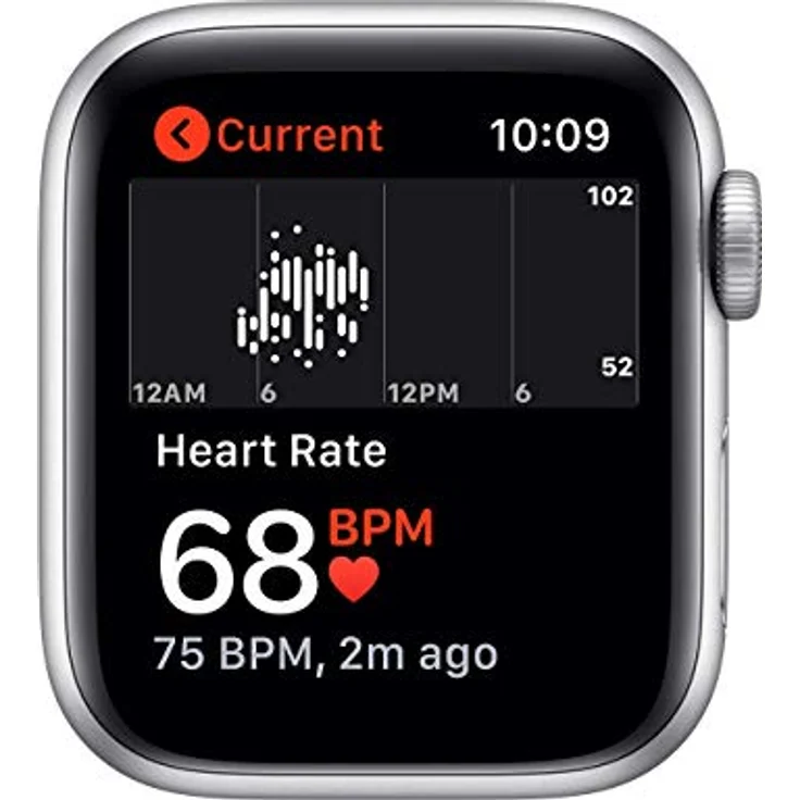 Apple Watch SE 2020 (GPS, 40MM) Aluminiumgehäuse Silber, Retina OLED-Display, Weiß Sportarmband, Schwimmfest, Fitness-Tracking – Bild 3