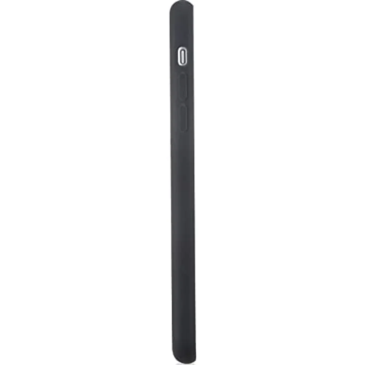 holdit Silikonhülle iPhone 11/Xr (6,1”) - 0,8mm Ultra dünn Schwarz, Trendy Slim Silicone Case, Vollschutz mit erhöhter Kante für Kameraschutz – Bild 3