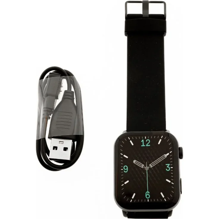 COFI 1453 Smartwatch für Damen Herren, 1.85 Zoll Touch-Farbdisplay mit Bluetooth Anrufe, Fitnessuhr mit SpO2 Blutdruckmessung