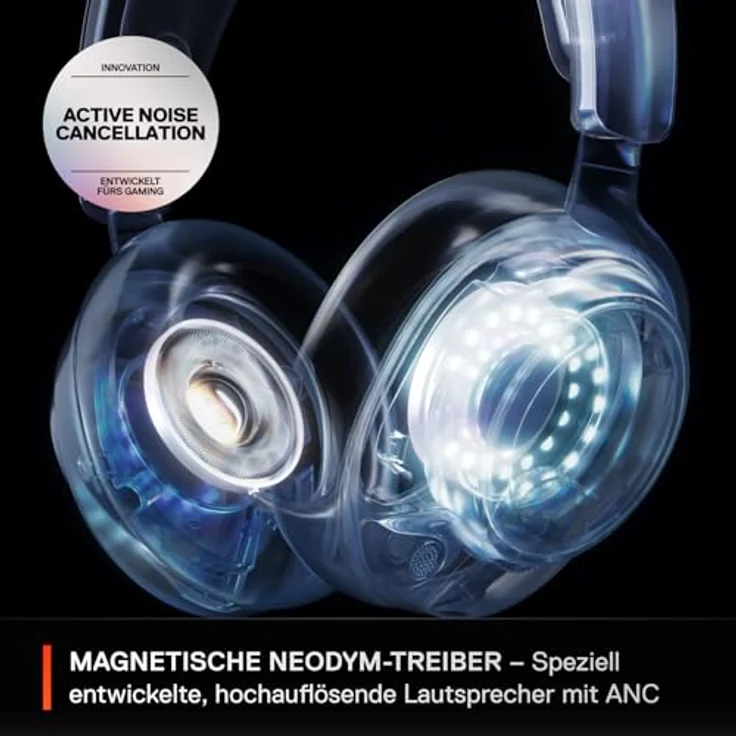 SteelSeries Arctis Nova Pro Wireless Xbox - Multi-System Gaming-Headset - Hi-Fi-Treiber - Active Noise Cancellation – Bild 5