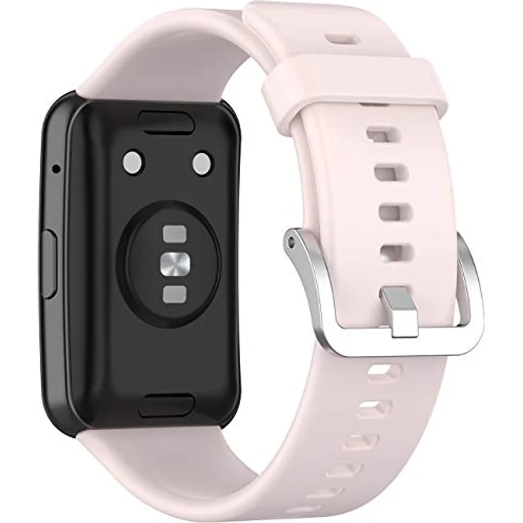 Shieranlee Armbänder für Huawei Watch Fit, weiches Silikon Sport-Ersatzarmband, atmungsaktiv, anpassbar, in mehreren Farben erhältlich – Bild 2