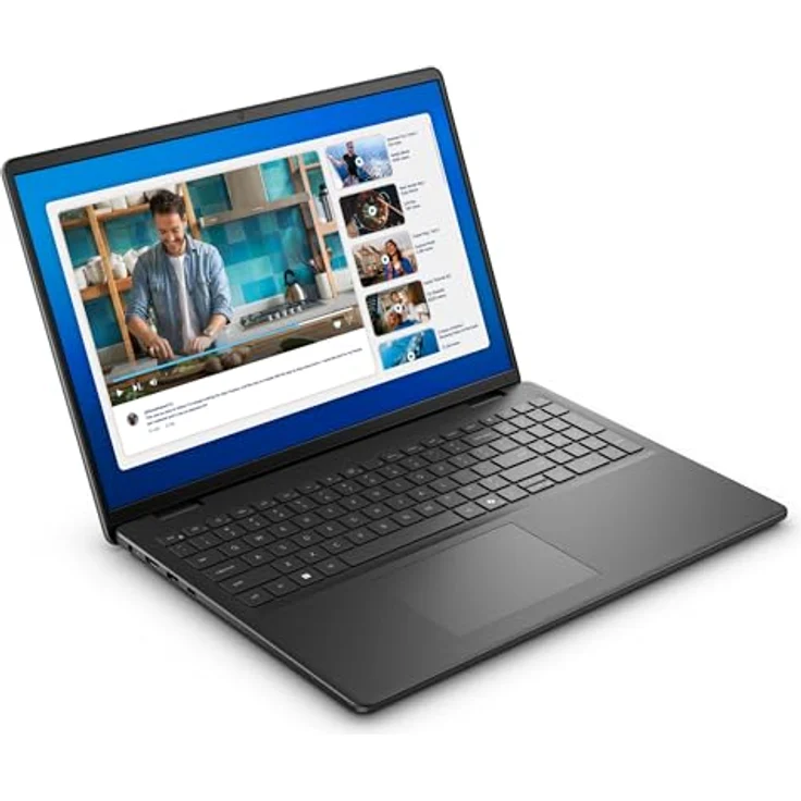 Dell DC16250, 16" Notebook mit Intel Core 7 150U, 16 GB RAM, 1 TB SSD, WUXGA-Display, Schwarz – Bild 5