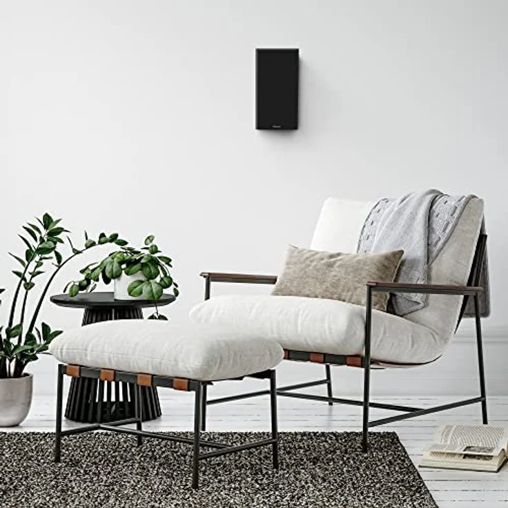 Klipsch RP-500SA II Surround Sound Speaker (Paar) - Referenz-Serie, Dolby Atmos Unterstützung, Wandmontage Option, Titanium LTS Tweeter, Schwarz – Bild 2