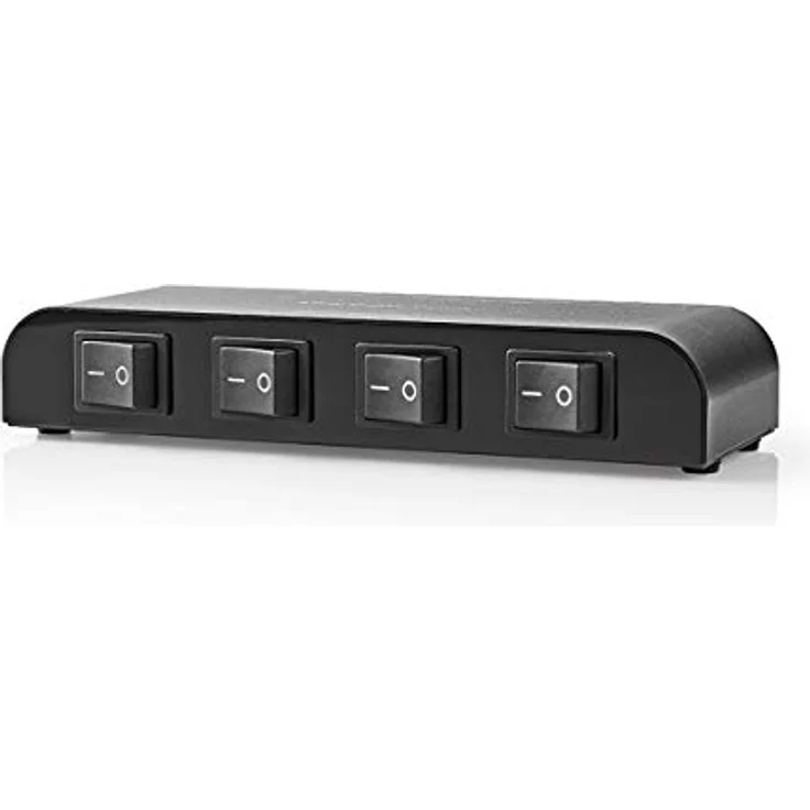 NEDIS - Lautsprecher-Steuereinheit - 4 Wege - Anschlussklemme - Schwarz – Bild 4