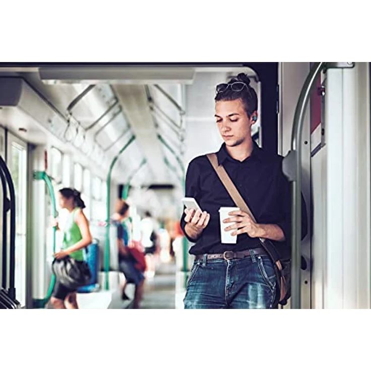 Yamaha TW-E3A Bluetooth-Kopfhörer – Kabellose In-Ear-Kopfhörer in blau – 6 Stunden Wiedergabezeit mit einer Ladung – Wasserdicht (IPX5 Zertifizierung) – Inkl. Ladecase – Bild 5