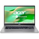 Acer Chromebook 317 (CB317-1H-C7H8) Laptop | 17,3" FHD Display | Intel Celeron N5100 | 4 GB RAM | 128 GB eMMC | Intel UHD Grafik | Google ChromeOS | Silber