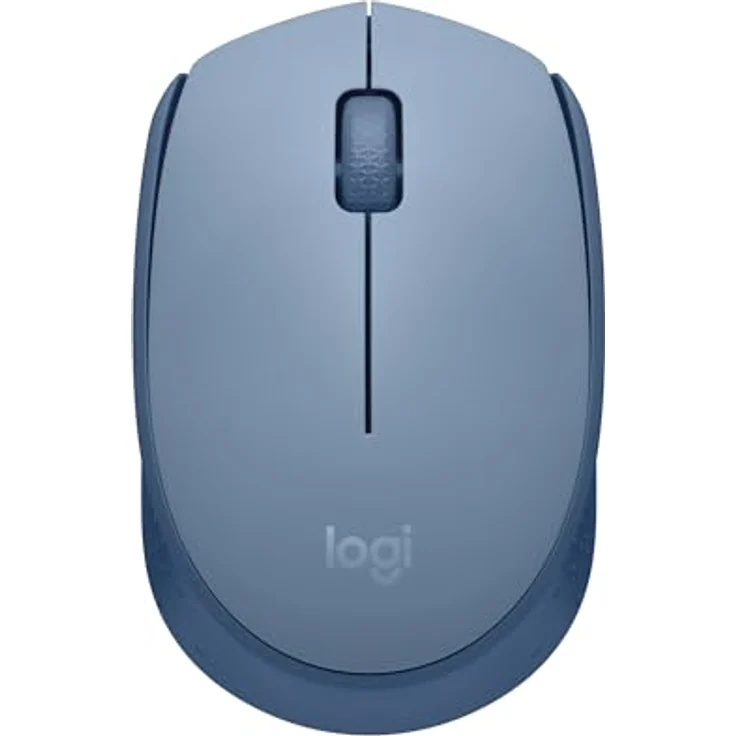 Logitech M171 Wireless Mouse blaugrau, Maus, beidhändig (910-006866) – Bild 2