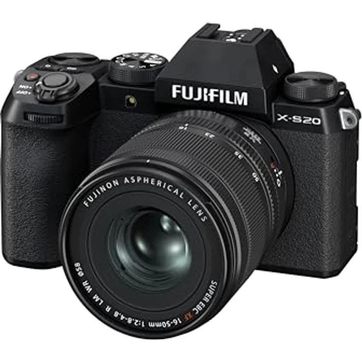Fujifilm X-S20 - XF16-50mm Systemkamera mit X-Trans CMOS 4 Sensor, integrierter Fünf-Achsen-Bildstabilisierung, und 6,2K-30p Videofunktion – Bild 2