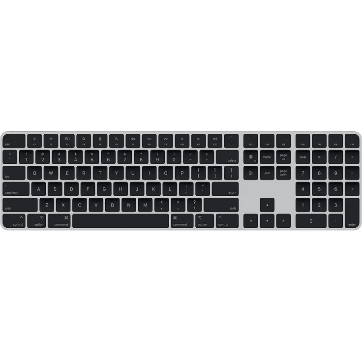 Apple Magic Keyboard mit Touch ID und Ziffernblock, kabellose Apple-Tastatur mit erweitertem Layout – Bild 1