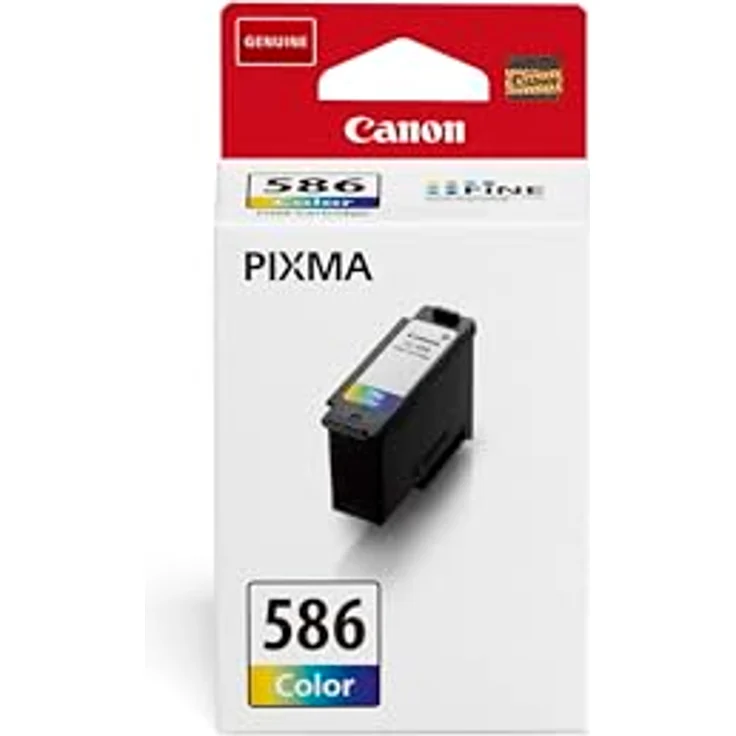 Canon CL-586 Color Patrone (6227C001), Original Tintenpatrone für PIXMA TS7650i/7750i, ca. 180 Seiten, 9,9 ml – Bild 1