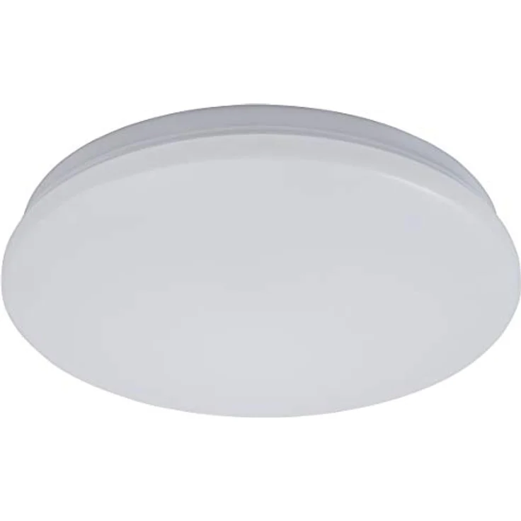 McShine Deckenlampe LED Deckenleuchte flach rund | illumi | Ø26cm neutralweiß 4000K, 12W, 960 lm, Flurbeleuchtung, Dielenbeleuchtung, Küchenlicht – Bild 1
