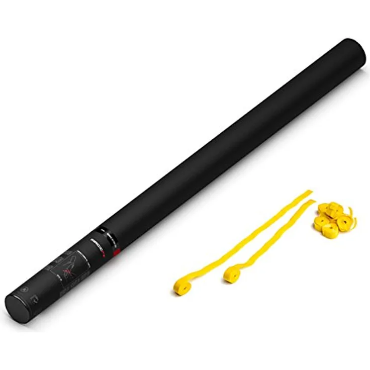 Magic FX Handbetriebene Streamerkanone 80cm - Gelb