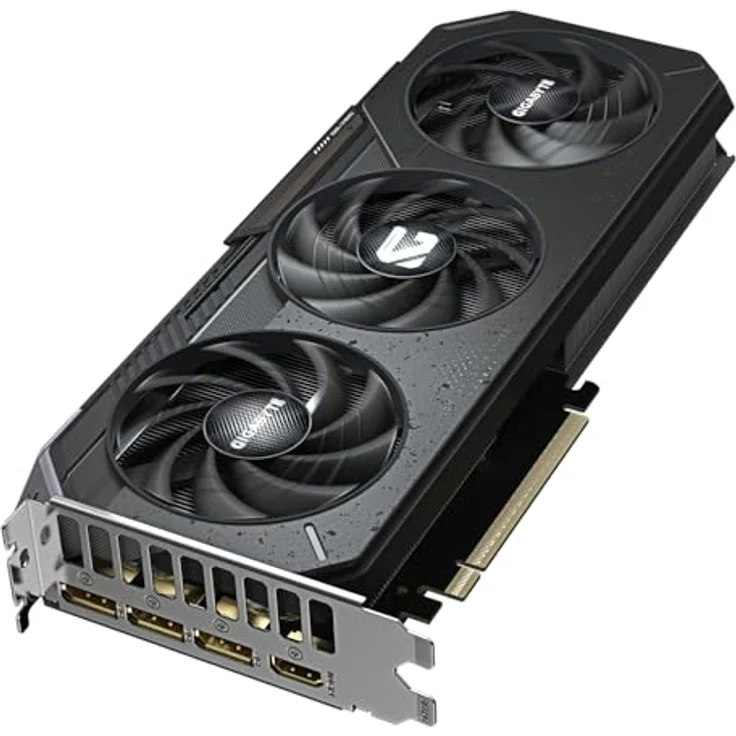 Gigabyte GeForce RTX 5060 Ti Gaming OC 16G Grafikkarte – 16 GB GDDR7, 128 Bit, PCI-E 5.0, 2647 MHz, WINDFORCE Kühlsystem, RGB Beleuchtung, Dual BIOS – Bild 4