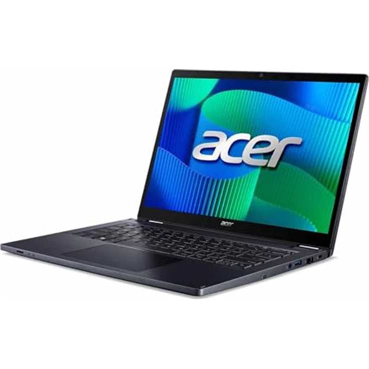 Acer TravelMate P4 Spin, 14" 2-in-1 Notebook mit Intel Core Ultra 7 155U, 1000 GB SSD und 32 GB RAM, Blau – Bild 3