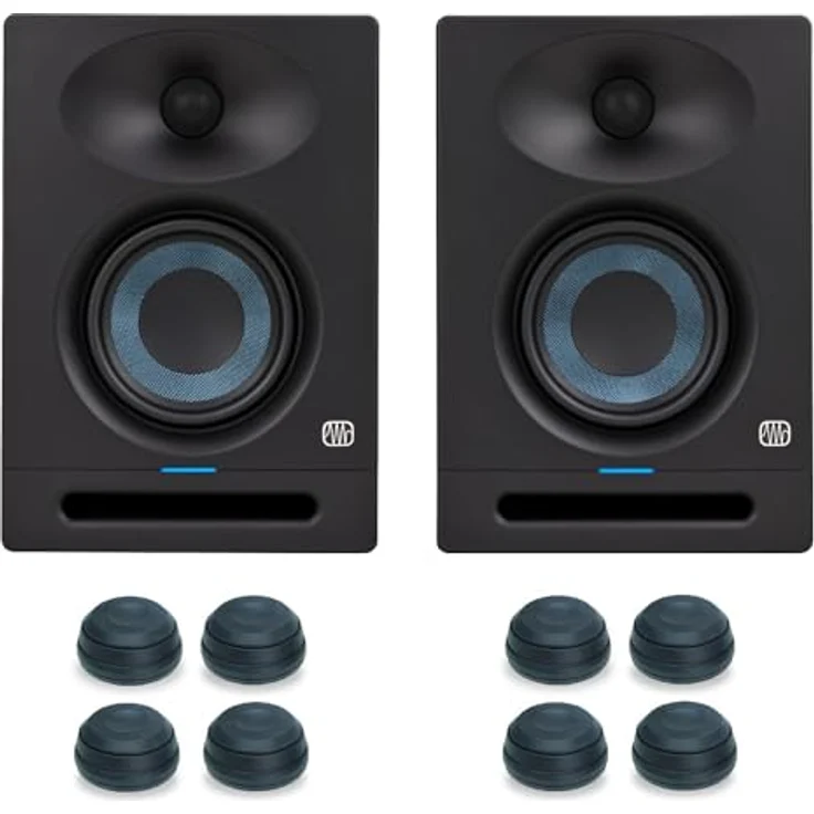 Presonus Eris Studio 4, Aktive 2-Wege Monitor-Boxen mit 100 W, inklusive Boxen-Füße, ideal für Home-Studios – Bild 1