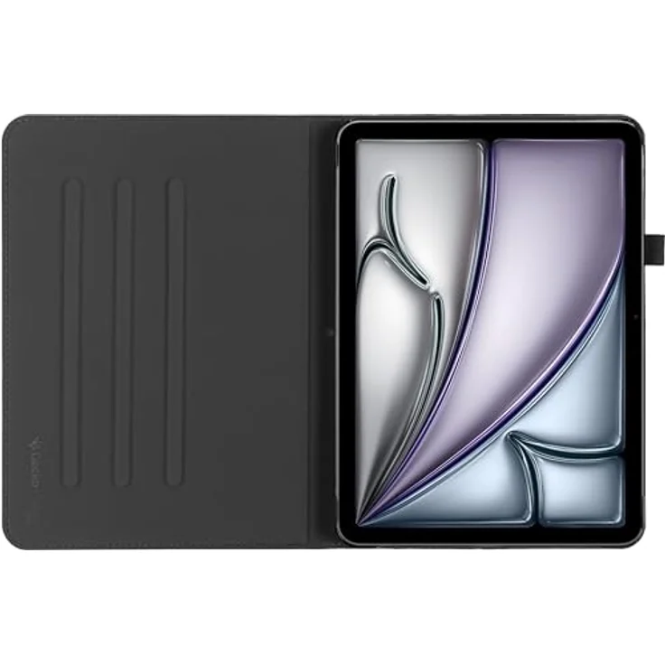 Gecko Covers Easy-Click Eco Tablethülle für iPad Air 11 2024 (6th Gen), 100% GRS-Material, Automatischer Schlaf/Wach-Effekt, Schwarz – Bild 5