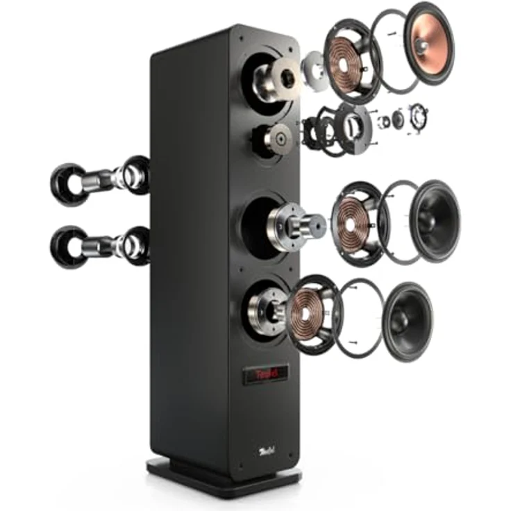 Teufel ULTIMA 40 AKTIV 3 Bassstarkes Lautsprecher-Set 260 Watt Verstärker Schwarz – Bild 7