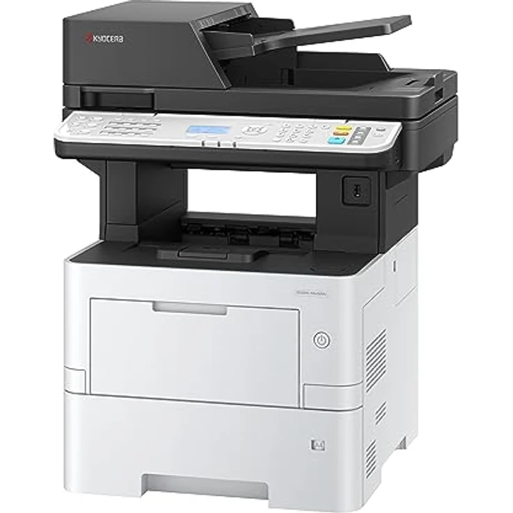 Kyocera Klimaschutz-System Ecosys MA4500ifx Multifunktionsdrucker Schwarz-Weiß, 45 Seiten pro Minute. Drucker Scanner Kopierer, Faxen. Touchpanel, 100+500 Blatt Papierzufuhr, Gigabit LAN, Mobile Print – Bild 3