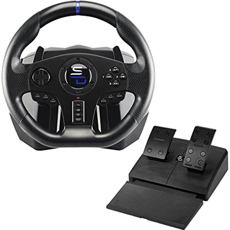 Subsonic Superdrive - Rennlenkrad SV750 Drive Pro Sport Lenkrâd mit Pedal, Shift und Vibration - Xbox Serie X/S, PS4, Xbox One, Switch, PC (programmierbar für alle Spiele) – Bild 1