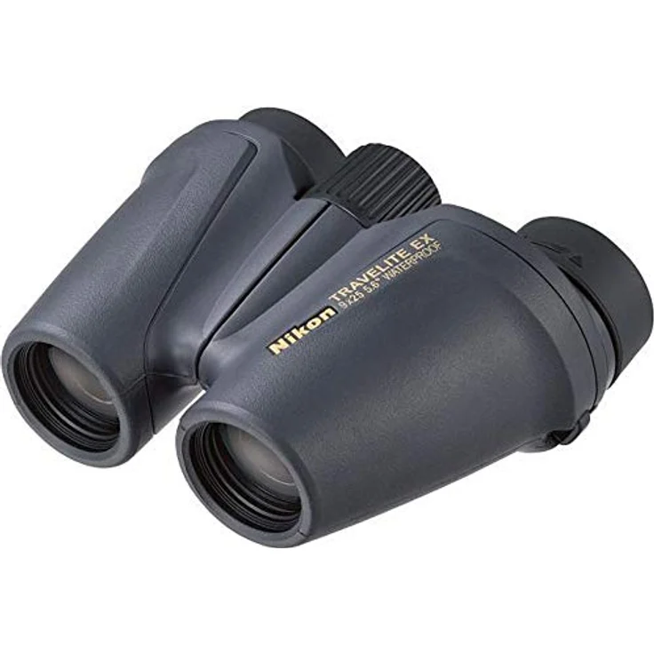 Nikon Travelite CF EX, Fernglas (9x, 25 mm) mit Porro-Prismensystem, leicht und kompakt für Outdoor-Aktivitäten – Bild 1
