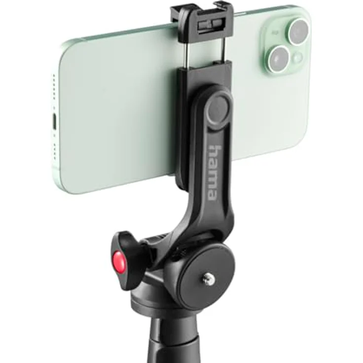 Hama Handy-Stativ Solid 160 2D, kompaktes Reisestativ mit Fernauslöser, max. 160 cm für Content Creator – Bild 4