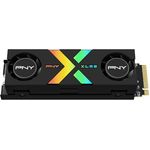 PNY CS3150 XLR8 Gaming Epic-X RGB™ 1TB M.2 NVMe Internal Solid State Drive (SSD) with RGB Heatsink - M280CS3150XHS-1TB-RB