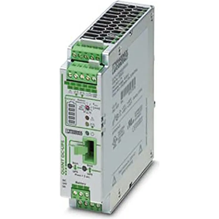 PHOENIX CONTACT QUINT-UPS/24DC/24DC/5 Unterbrechungsfreie Stromversorgung mit IQ Technology zur Tragschienenmontage, 24 V DC/5 A Ausgang